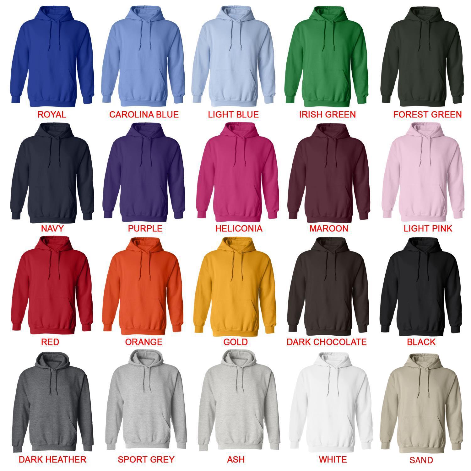 hoodie color chart - High School DxD Store