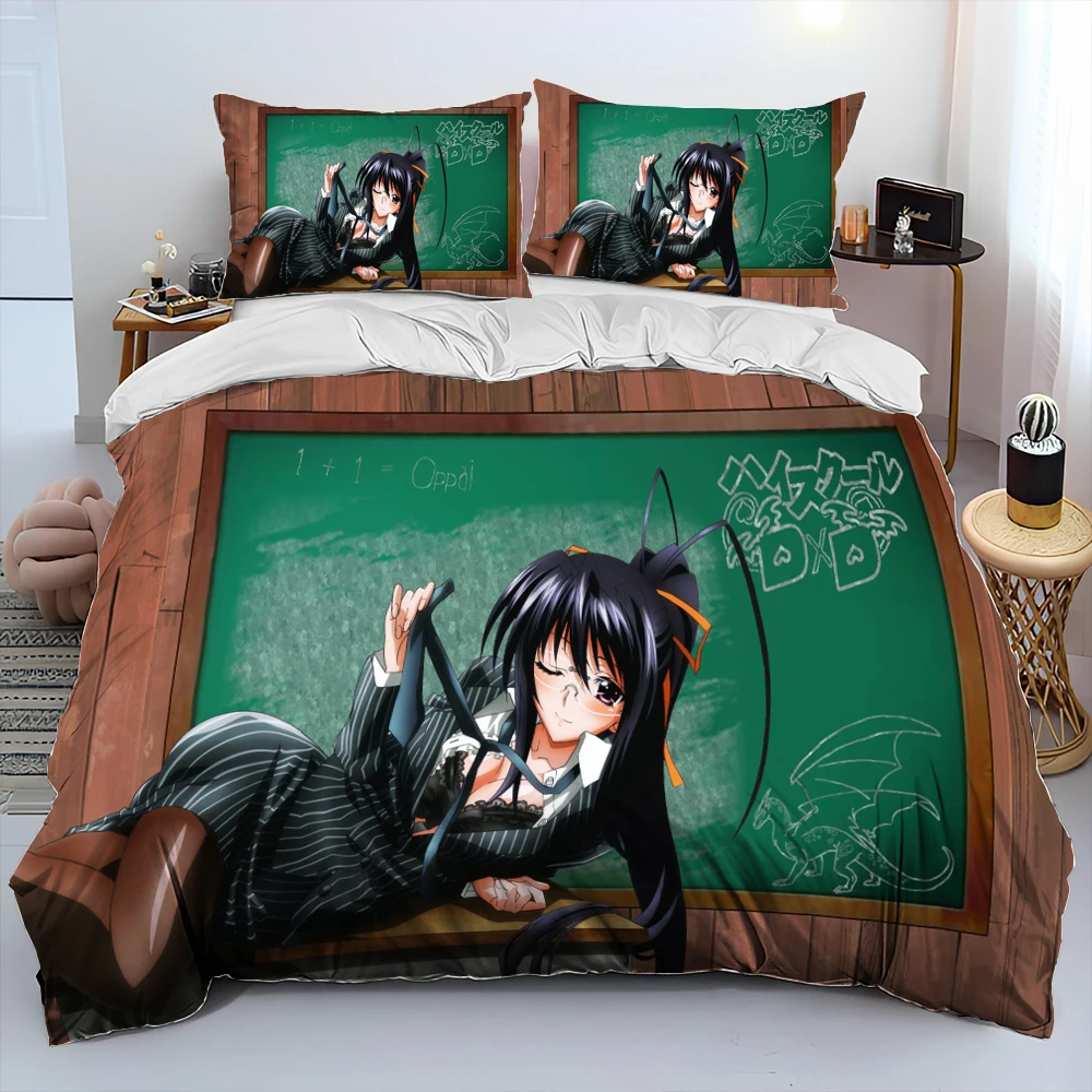 High School DxD Akeno Teacher Bedding Set - High School DxD Store