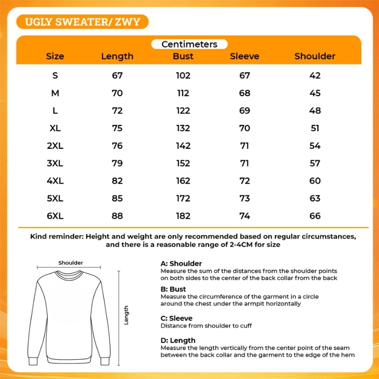 3D UGLY SWEATER - High School DxD Store